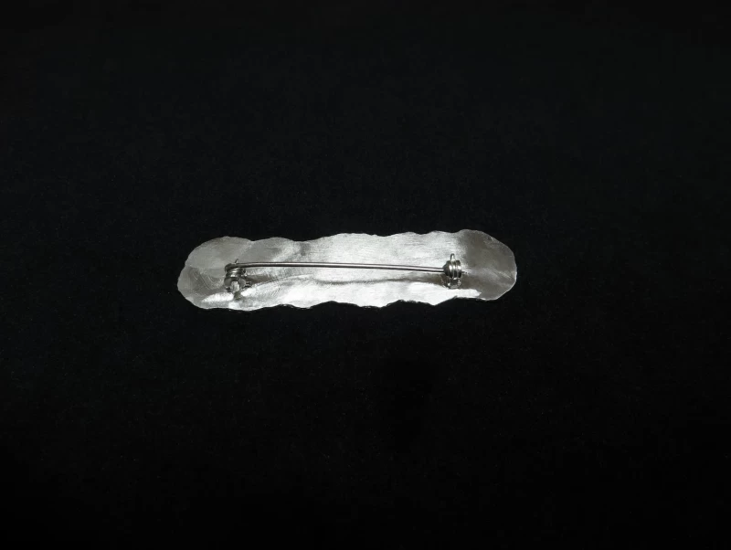 Brosche Silber