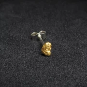 Gold Nugget Ohrstecker