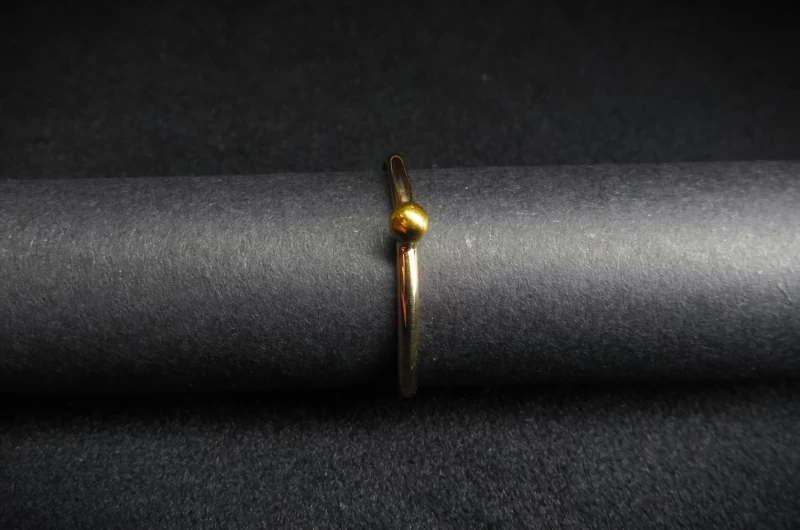 Goldring 750 mit Kugel