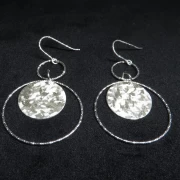 Hängeohrringe Silber