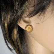 Holzohrringe Stecker