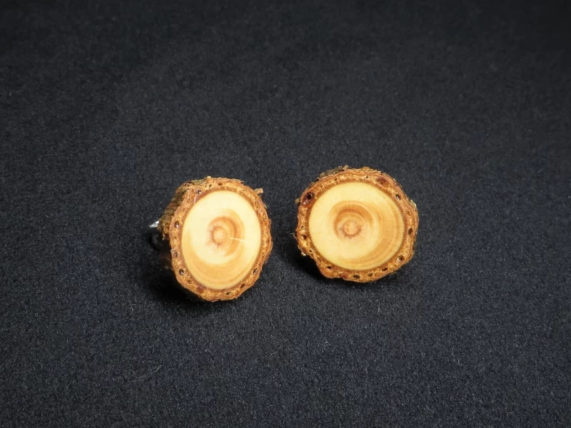 Holzohrringe Stecker