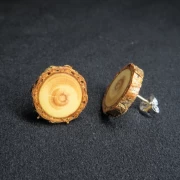 Holzohrringe Stecker