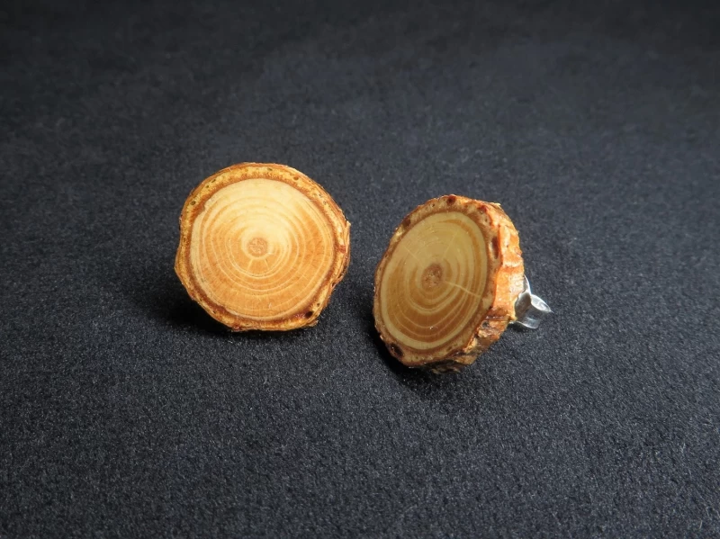 Holzohrringe Stecker