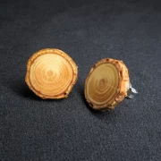 Holzohrringe Stecker