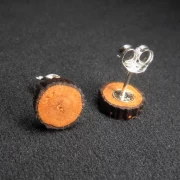Holzohrstecker klein
