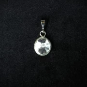 Kettenanhänger Silber mit Stein