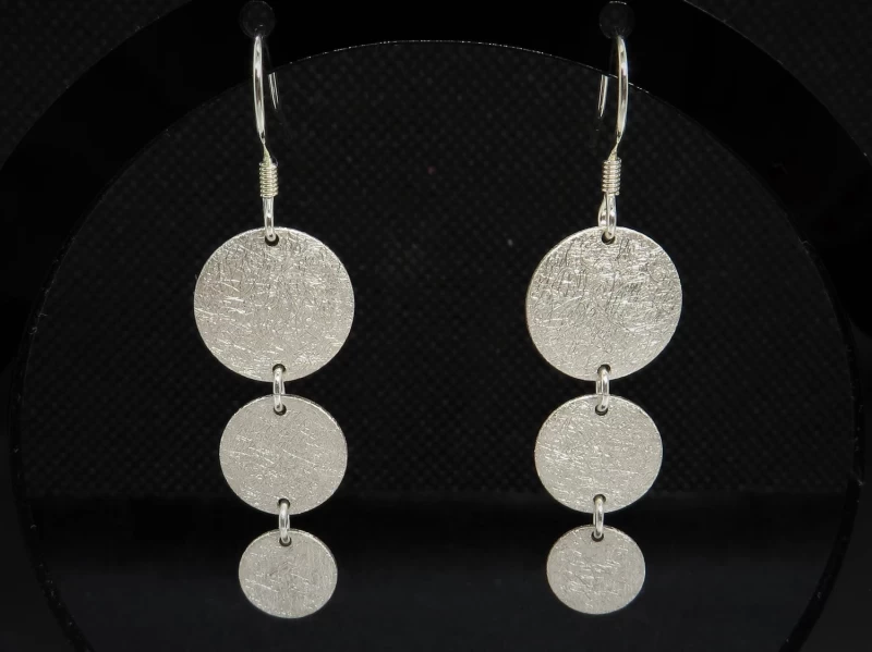 Lange Ohrringe Silber