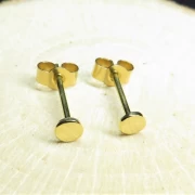Mini Ohrstecker Gold