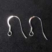 Ohrhaken groß Silber