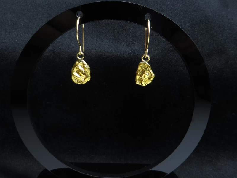 Ohrringe 24 Karat