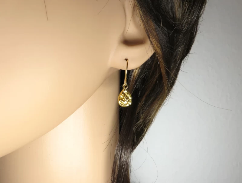 Ohrringe 24 Karat