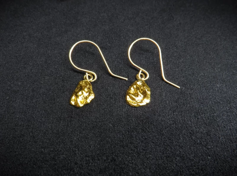 Ohrringe 24 Karat