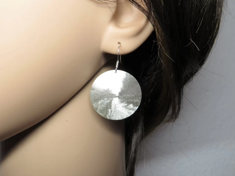 Ohrringe rund Silber