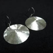 Ohrringe rund Silber