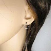 Ohrstecker Kreis klein