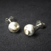 Ohrstecker Kugel Silber