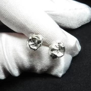 Ohrstecker Nugget Silber