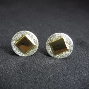 Ohrstecker Silber Gold