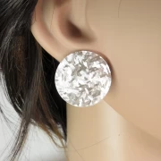 Ohrstecker Silber groß