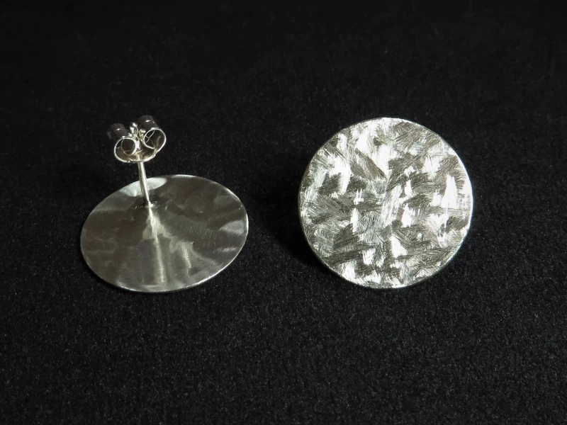 Ohrstecker Silber groß
