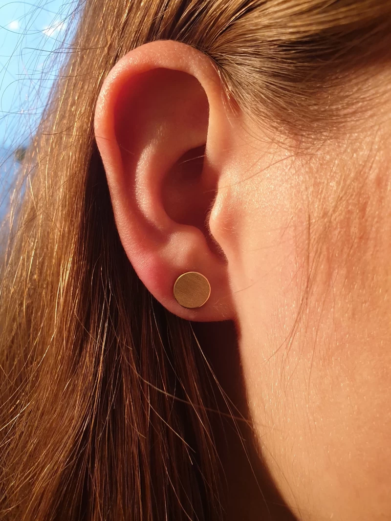 Ohrstecker echt Gold