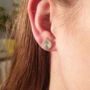 Ohrstecker glänzend