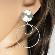 Ohrstecker mit mehreren Kreisen
