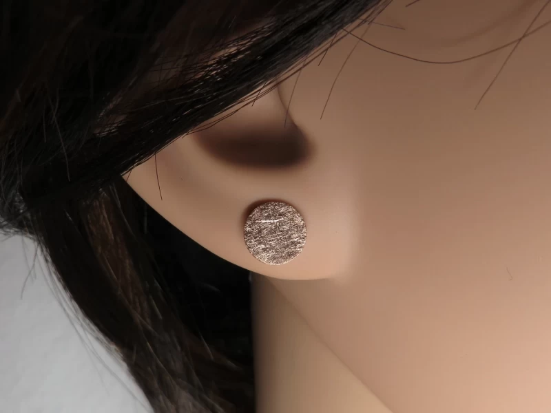 Ohrstecker rosegold 333