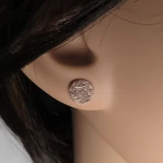 Ohrstecker rosegold 333