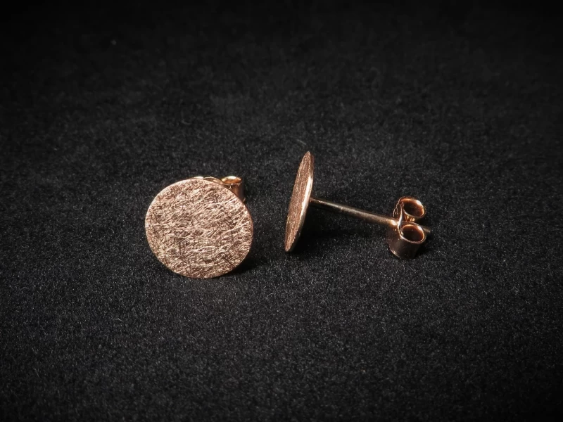 Ohrstecker rosegold 333