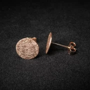 Ohrstecker rosegold 333