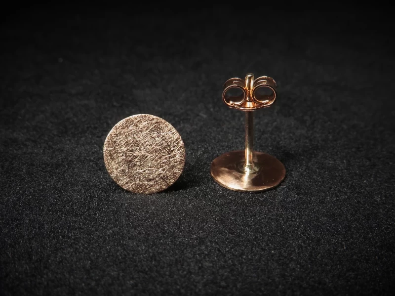Ohrstecker rosegold 333