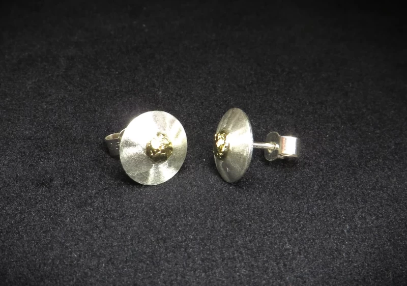 Ohrstecker zweifarbig