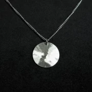 Plättchen Kette Edelstahl
