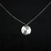 Plättchen Kette Edelstahl