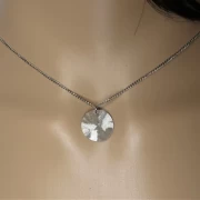 Plättchen Kette Edelstahl