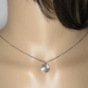 Plättchen Kette Edelstahl