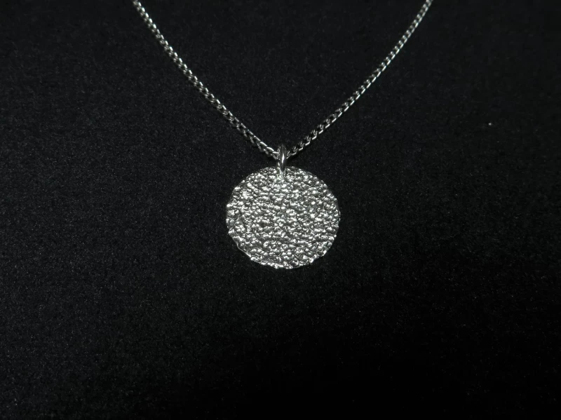 Plättchenkette Silber