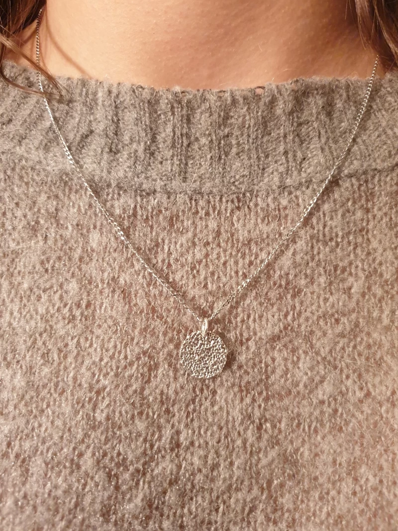 Plättchenkette Silber