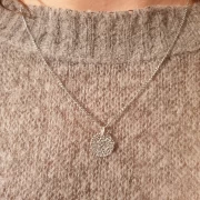 Plättchenkette Silber