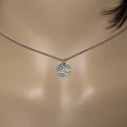Plättchenkette Silber