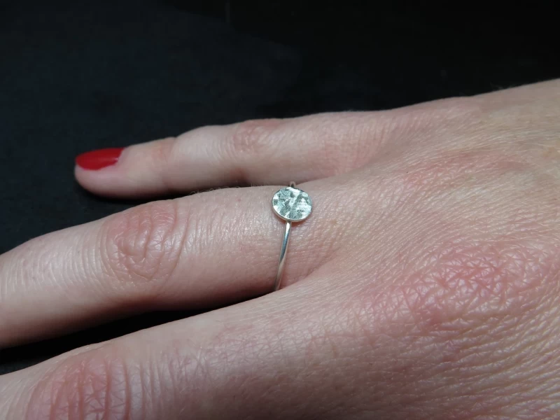 Ring Silber dünn