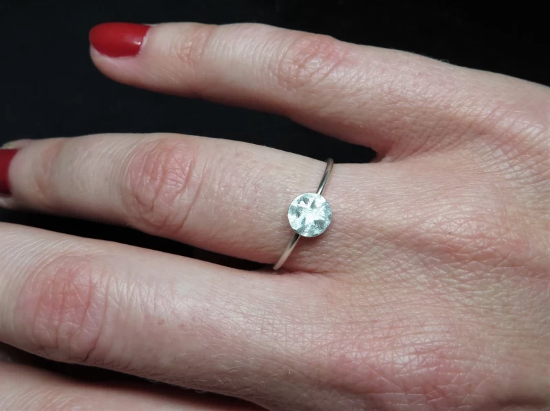 Ring Silber dünn