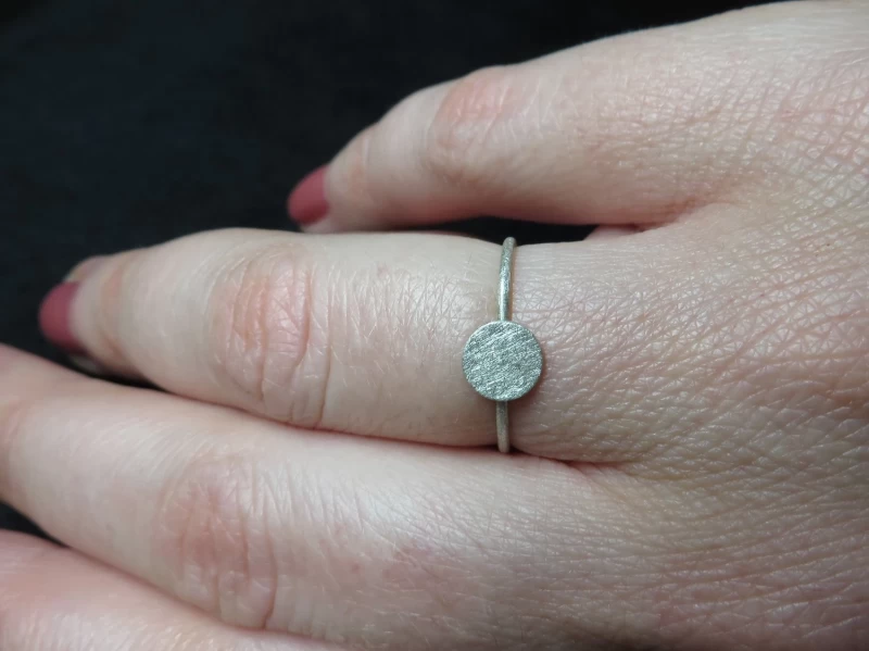 Ring Silber schlicht