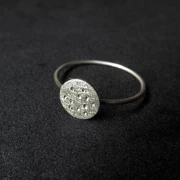 Ring mit Plättchen