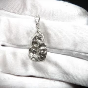 Silber Nugget Anhänger
