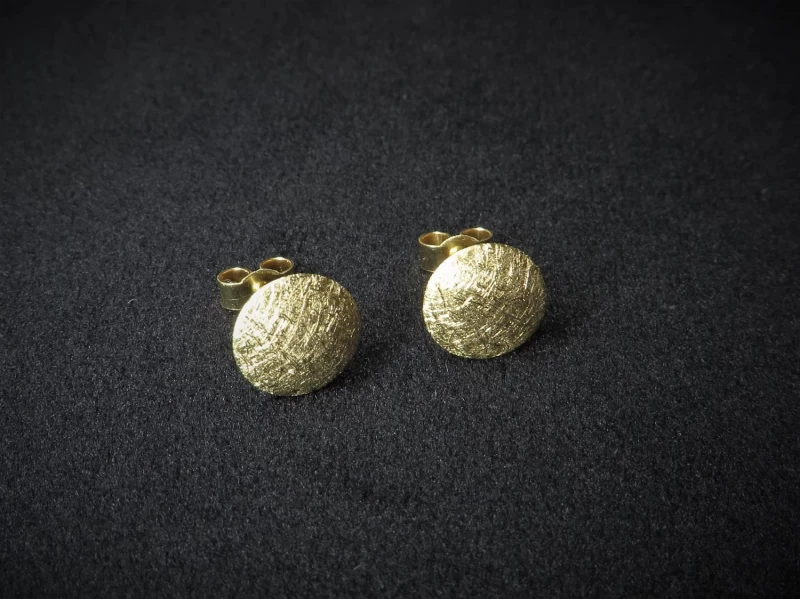 Stecker Ohrringe Gold
