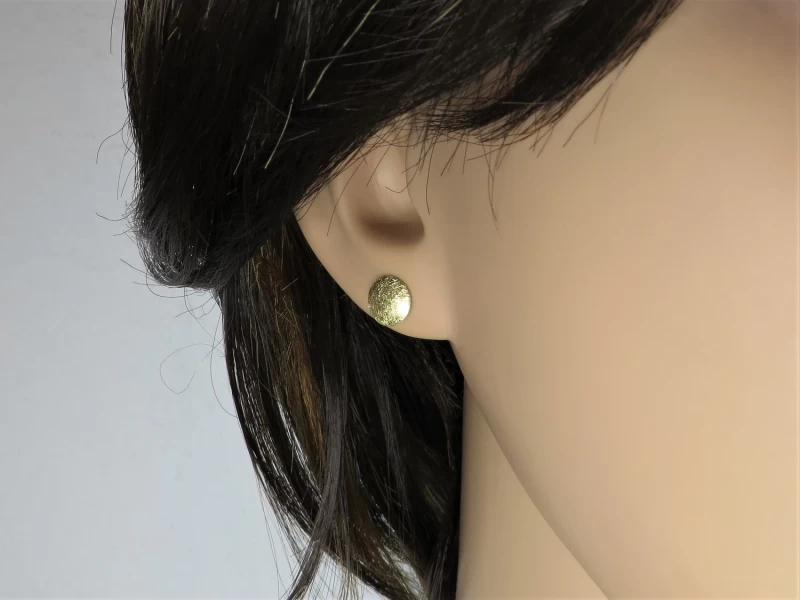 Stecker Ohrringe Gold