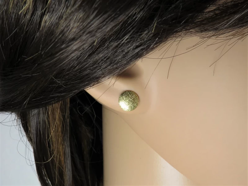 Stecker Ohrringe Gold